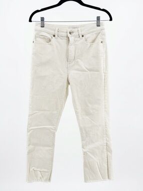 LOFT Off-White High-Rise Jeans